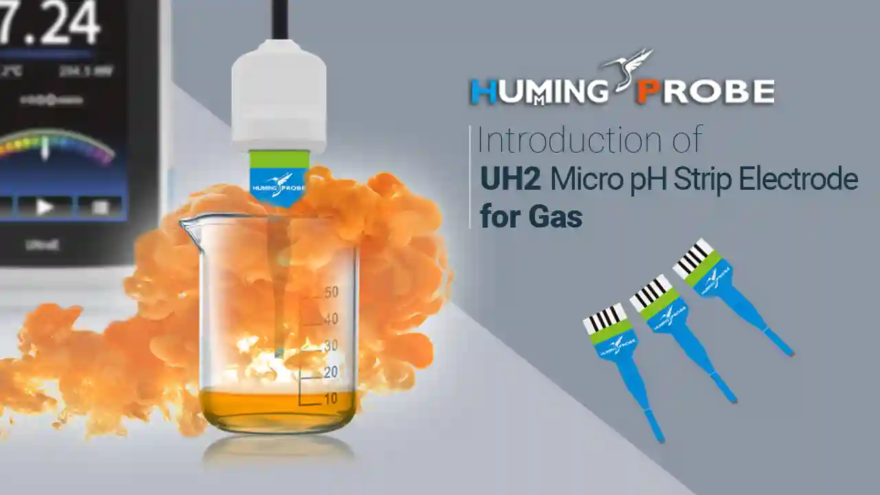 Collection-Free pH Strip Electrode UH2-Gas